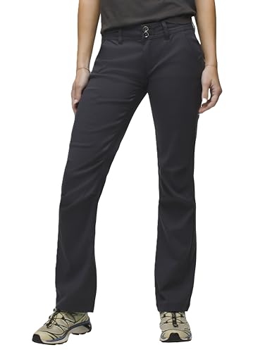 prAna Women's Standard Halle Pant, Coal, 8xRG