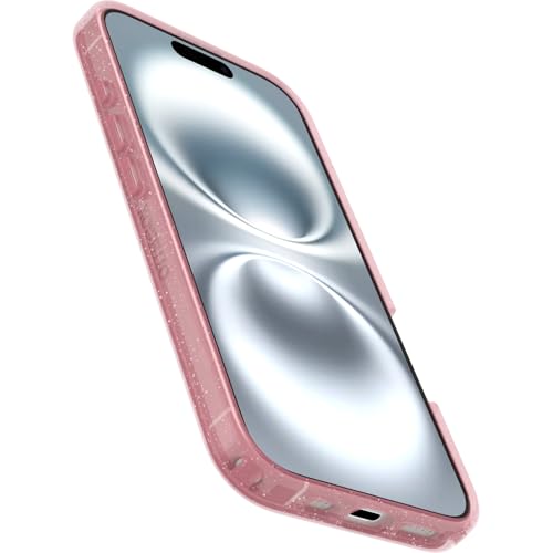 OtterBox Symmetry Clear MagSafe Hülle für iPhone 16, Rosa – Ansicht 3