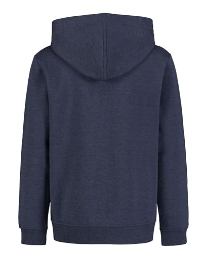 Image of Nautica Boys' Zip Up Hoodie Sweatshirt, Signature Logo Design, Kangaroo Pockets, Made With Lightweight Fleece