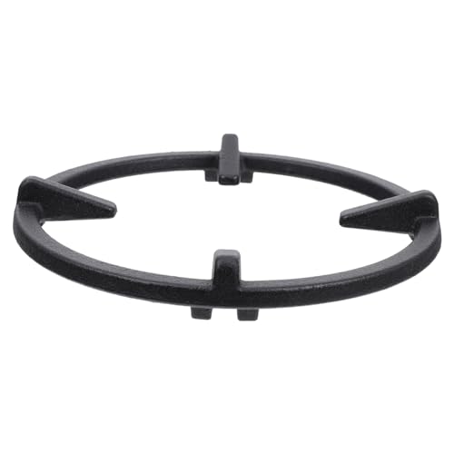 LOPUNER 1 Pieza Soporte para Cocina Gas de Hierro Estante Antideslizante para Wok y Olla Compatible con Olla de Leche y Sartenes Pequeñas Alta Resistencia y Temperatura Uso Hogar