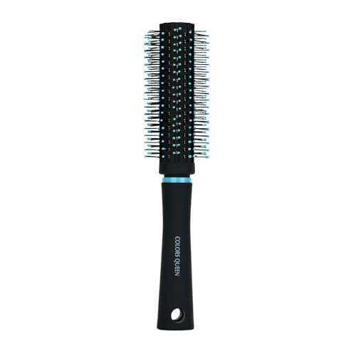 Image of Round Hair Brush with Strong & Flexible Bristles Having Anti-static ball Tips | Blow Dryer Hair Brush for Quick Curls, Waves | Hair Brush for Men & Women