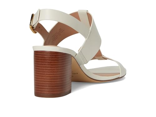 Cole Haan Cole Haan Women's Josie T-Strap Sandals, Ivory Leather, 8-B US