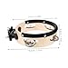 VICASKY Convenient Mountable Tambourine Drum Enhanced for Percussion Instruments for Music and Educational Use