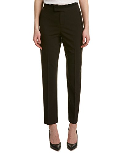 NYDJ Women's Ponte Trouser Pant, black, 4