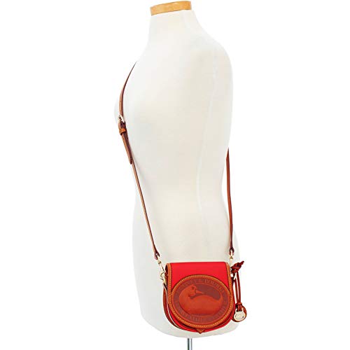 Image of Dooney & Bourke Handbag, All Weather Leather 2 Duck Bag Crossbody - Red