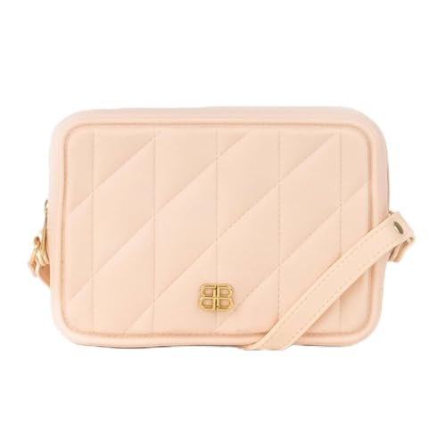 Bolsa Transversal Feminina Be Forever Glossy Rafitthy 13308 Cor:Nude