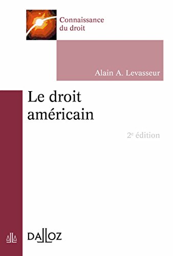 Télécharger le Droit américain - 2e éd. Livre PDF Gratuit