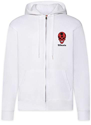 Sweat Albania Skull Flag finitions haut de gamme Urban Backwoods