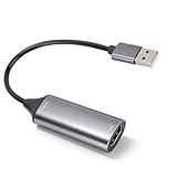 HAUTE RÉSOLUTION DÉFINITION : La carte d'acquisition vidéo 4K prend en charge une résolution d'entrée maximale de 4K à 30 Hz et une résolution de sortie de 1080p à 60 Hz, répondant ainsi aux exigences de la haute définition.