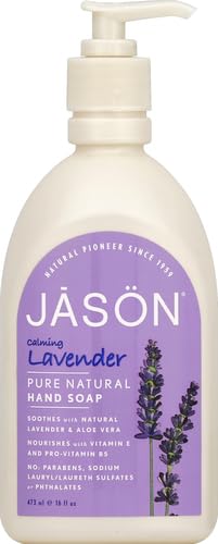 Jason Hand Soap, Calming Lavender, 16 oz - Thumbnail 2