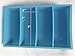 Large Blue Silicone 4 Cavity Resin Casting Mold 2X2X5 Pen Blanks Knife Scales Call Blanks ...