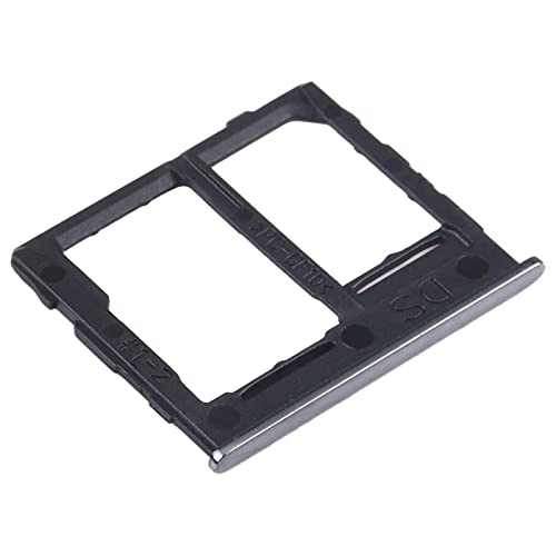 Image of Original SIM Card Tray + SIM Card Tray /Micro SD Card Tray Replacement SIM Tray Holder with Ejector Pin Tool Compatible with Samsung Galaxy A32 5G SM-A326B (Awesome Black)
