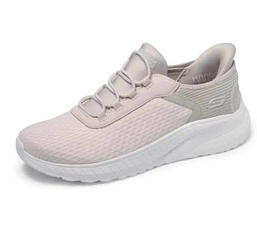Skechers Women's Hands Free Slip-ins Skechers Bobs Squad Chaos - in Color, Off-White, 8