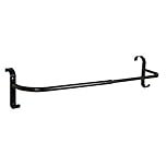 Stubbs Rug Rail Hook-On Long Black S889
