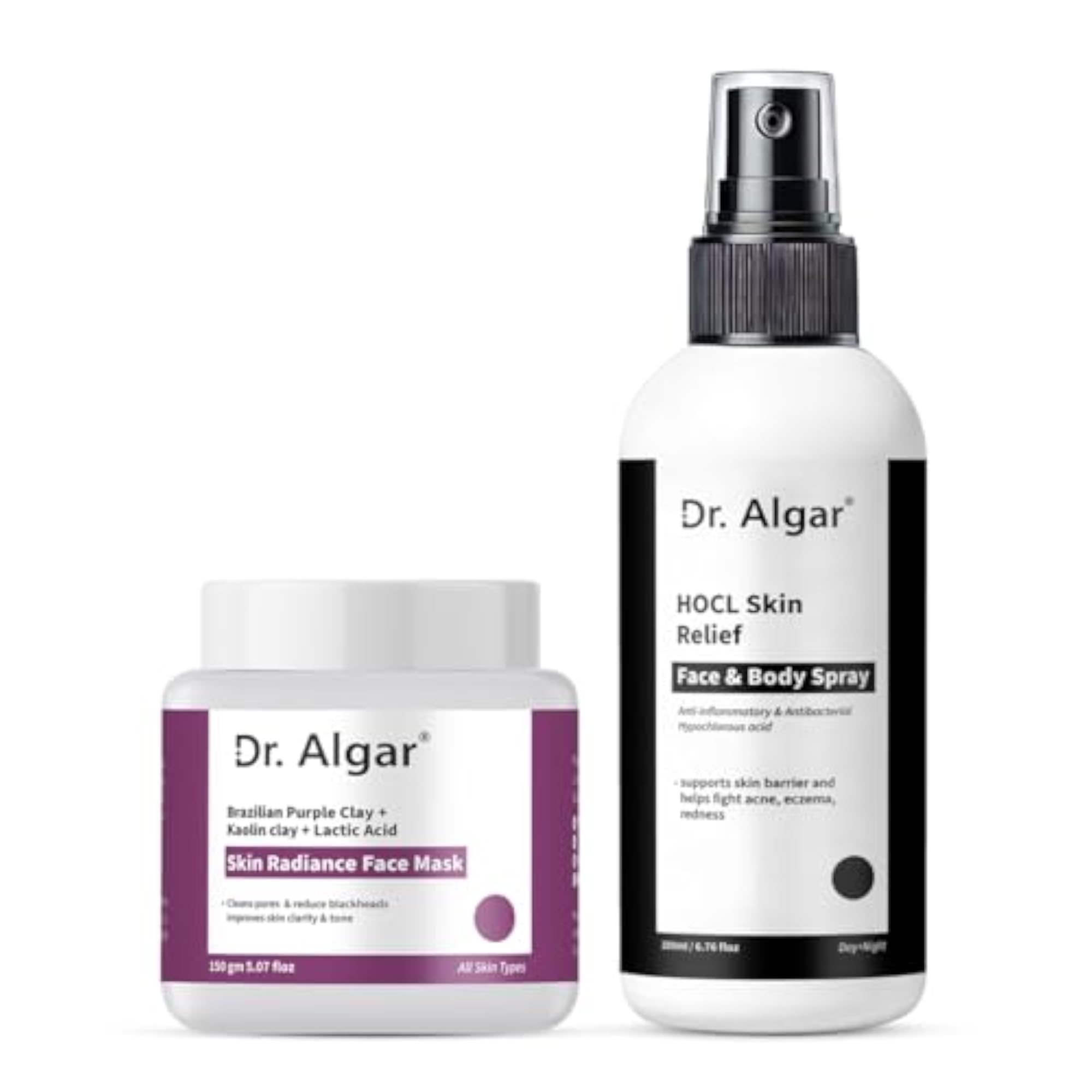 Face De-Tan Pack and HOCL Spray Combo, Tan Removal