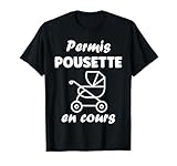 poussette future avis Léger, Coupe classique, manche à double couture et ourlet à la base