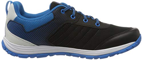 Jack Wolfskin Bota de caminhada unissex infantil Cascade Low K, Preto/azul, 13 Big Kid