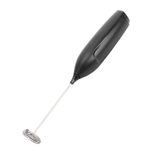 Generic Varita Eléctrica para Espumar Leche, Batidor de Acero Inoxidable para café con Leche, Diseño Portátil para el Hogar y los Viajes (Bateria cargada)