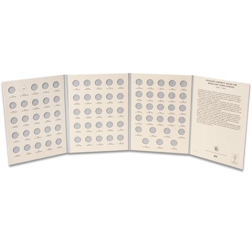 Carpeta para Monedas Mercury Dime 1916-1945 miniatura 3