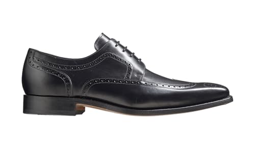 BARKER Larry Men's Handmade Leather Dress Shoes - Premium Calf Leather, Goodyear Welted, Timeless Style, Crafted in Northampton, England2