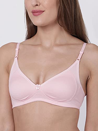 Image of Macrowoman W-Series Women's Cotton Blend Padded Wire Free Modern Seamless Bra