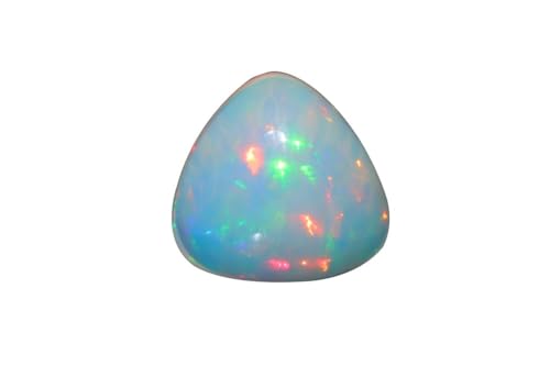 Opale naturelle en vrac trillion 2,82 cts cabochon pierre précieuse