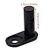 Xweptuy Bike Trailer Hitch Coupler Heavy Duty Tractor Coupler Mount Attachment Black 2PCS