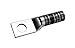 Burndy YAZ34TC12FX One Hole Hylug Flex Conductor Long Barrel with Inspection Window, 925/24, 373.3 kcmil, 350 Flex Conductor, 4.29" Length, 1/2" Stud Hole Size, 1.52" Tongue Width (Pack of 10)
