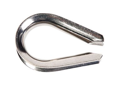 Koch 066123 Wire Rope Thimble, 1/8"