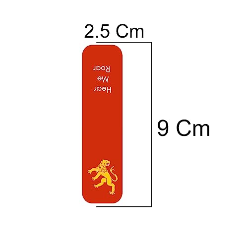 Image of Zesta Pack of 7 Cute Magnetic Bookmarks Gifts for Book Lovers | Book Marks for Book Lovers | Bookmarks Aesthetic for Books | Cartoon Magnetic Bookmarks (15X4 Cms) (Game of Thrones)