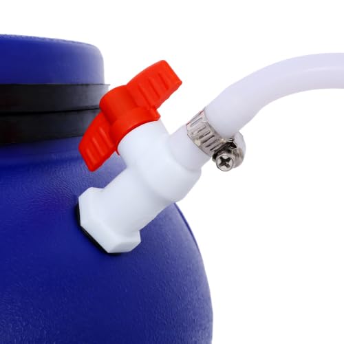 18LBS Vibratory Tumbler - 120V 60Hz Metal Polishing Tumbler with Blue Bowl