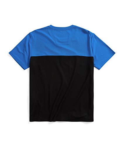 Nautica Mens Men's Navtech Colorblock Tee T Shirt, Spinner Blue, XX-Large US2