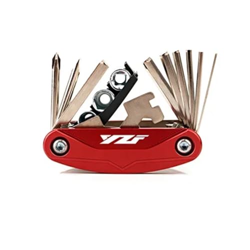 Motorrad-Reparatur-Werkzeug-Set Für YZFR3, YZFR1, YZFR6, YZFR25, YZFR7, R15 Motorrad-CNC-Werkzeugset: Schraubendreher-Set(YZF Red)
