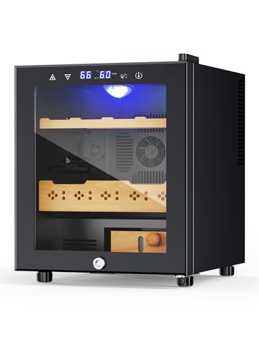 50L Electric Humidor,Smart Temp &...