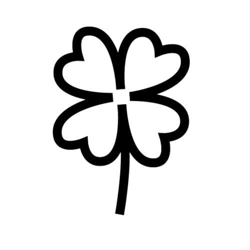 Trifoglio | Tatuaggio Temporaneo con Certificazione Cosmetica UE - L'Originale | Resistente all'Acqua + Vegano | Tatuaggio Rivoluzionario di 2 Settimane