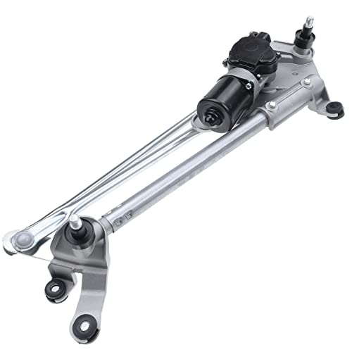 Image of A-Premium Front Windshield Wiper Motor and Linkage Assembly Compatible with Honda Vehicles - Accord 2008-2012, Accord Crosstour 2010-2011, Crosstour 2012-2015 - Replace# 76530TA0A01