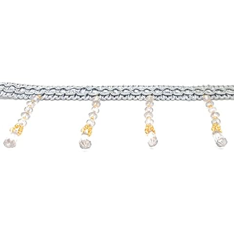 5 Metres Acrylic Beaded Fringe by MNJ Trimmings Cover