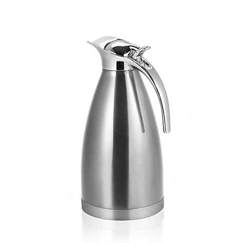 Catálogo para Comprar On-line Jarras para el té y el café de esta semana. 46 ZJchao Jarra Térmica para café, Jarra Térmica con Aislamiento Al Vacío de Doble Pared para Mantener el Calor, Retención de Calor y Frío, Termo de Acero Inoxidable para café,...