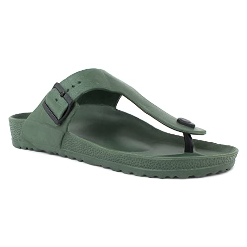 Image of Hygear Men's Orbital EVA Slippers | Ultra Soft Cushion | Lightweight | Waterproof |Stylish | Anti-Skid | Comfortable Daily Wear Slippers for Men