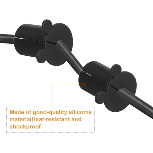 Œillets muraux en silicone pour boucher les trous de perçage et guider un câble Ethernet - 5