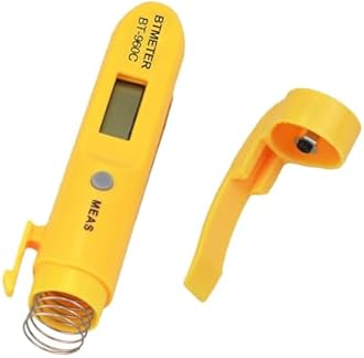 Mini Digital Infrared Thermometer - BTMETER BT-960C Temperature Pen with Pocket Clip Instant Read to 527℉ Auto Off for Meat Candy Cooking Food Grill Kitchen BBQ Candy Wine(NOT for Human Temp)