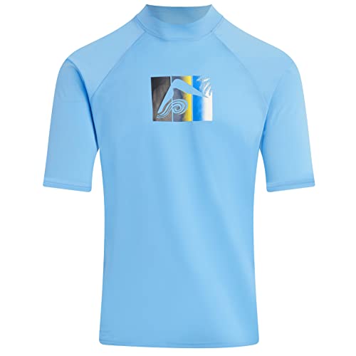 Kanu Surf Camiseta de natación para hombre Mercury UPF 50+ de manga corta con protección solar, Surfline Alaska Azul, X-Large Cover