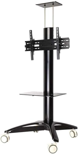 Soporte de TV móvil con ruedas y bandeja inclinable miniatura 7
