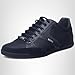 Hugo BOSS Men's Saturn Low Profile Sneakers Open Dark Blue 10 Medium