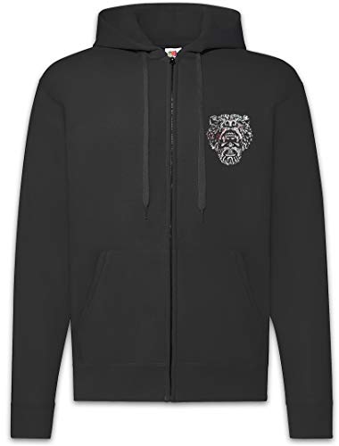 Sweat à Capuche Viking Bear Head pour Homme contre le Froid Automnal