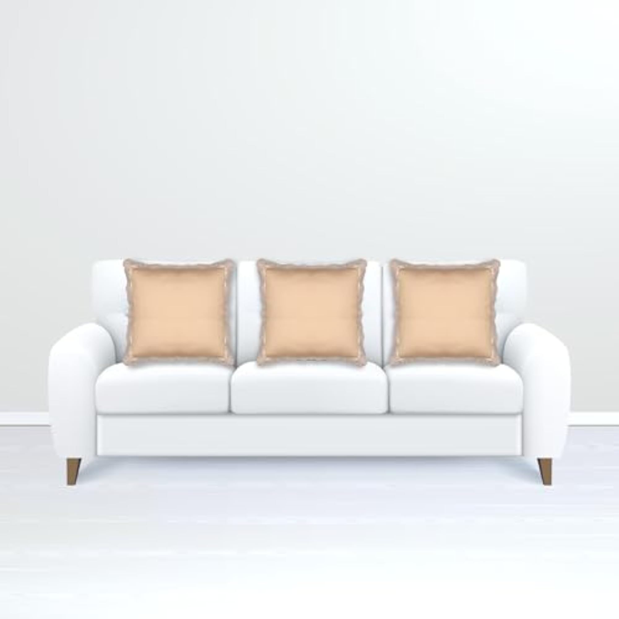 Lace Cushion Cover, Warm Almond Beige