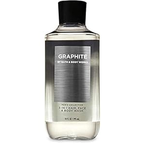 Bath and Body Works Men’s Collection Graphite 3-in-1 Hair Face and Body Wash 10 Fluid Ounce