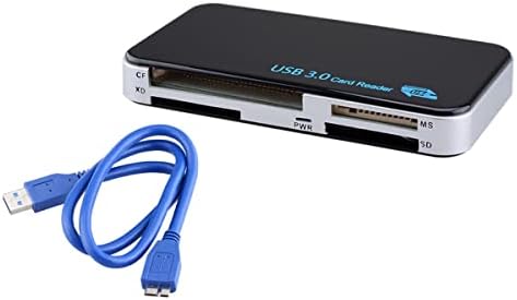 BOWONG All in One USB 3.0 Compact Flash Multifunctional Memory Card Reader Adapter for Micro SD XD CF M2 MS Super Speed