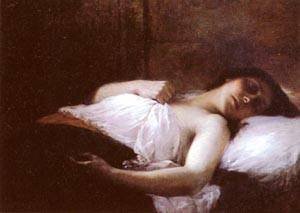 Peinture à l'huile de haute qualité Johanna Kirsch Deep Slumber format 24x36