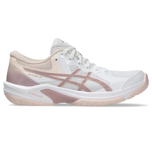 ASICS Women's Beyond FlyteFoam Volleyball Shoes, 9, White/MORGANITE - image 9